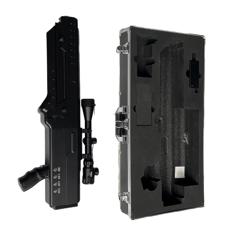  海拉尔手持便携式枪型低空防御反制四通道A型