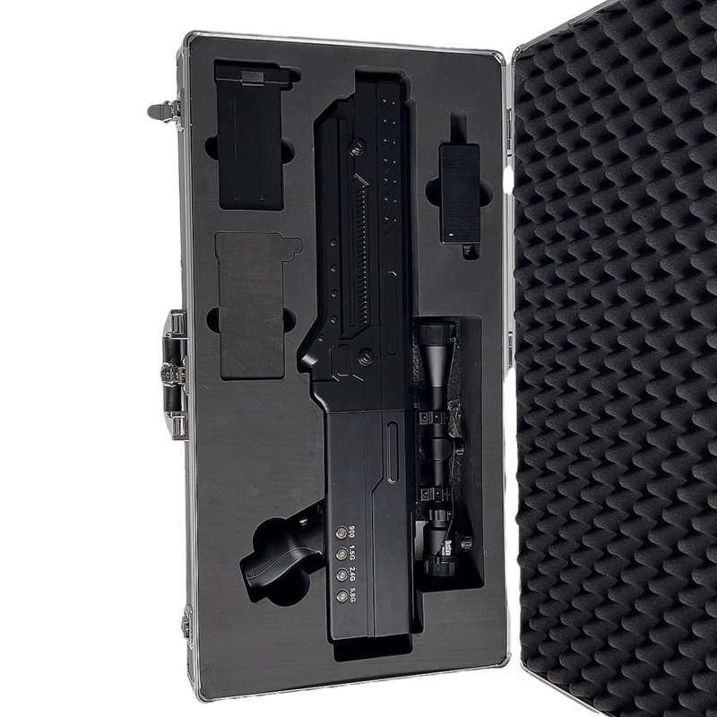  海拉尔手持便携式枪型低空防御反制四通道B型