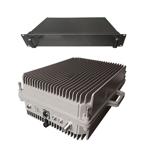  海拉尔TETRA800数字警用集群数字光纤直放站远近端机